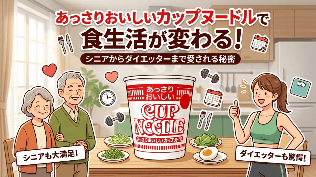 あっさりおいしいカップヌードル