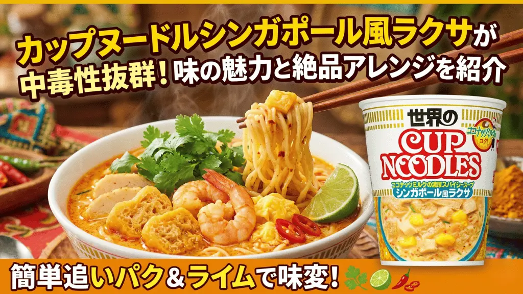 カップヌードル シンガポール風ラクサ