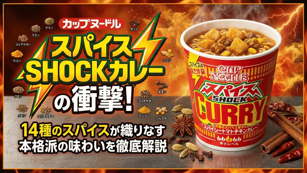 カップヌードル スパイスSHOCKカレー