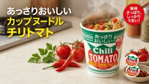 あっさりおいしいカップヌードル チリトマト