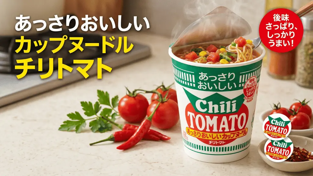 あっさりおいしいカップヌードル チリトマト
