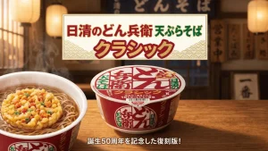日清のどん兵衛 天ぷらそば クラシック