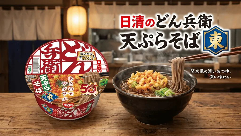 日清のどん兵衛 天ぷらそば [東]